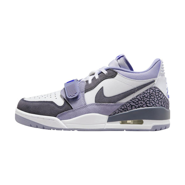 Jordan Legacy 312 Low top Vintage Basketball Shoes White Black Purple