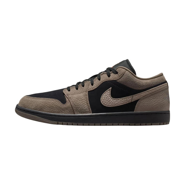 Jordan Air Jordan 1 Cushioning Low top Vintage Basketball Shoes Brown Black