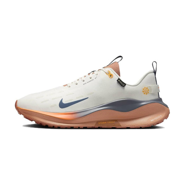 Nike InfinityRN 4 Abrasion Resistant Breathable Coverage Low top Casual Running Shoes Men's White Orange
