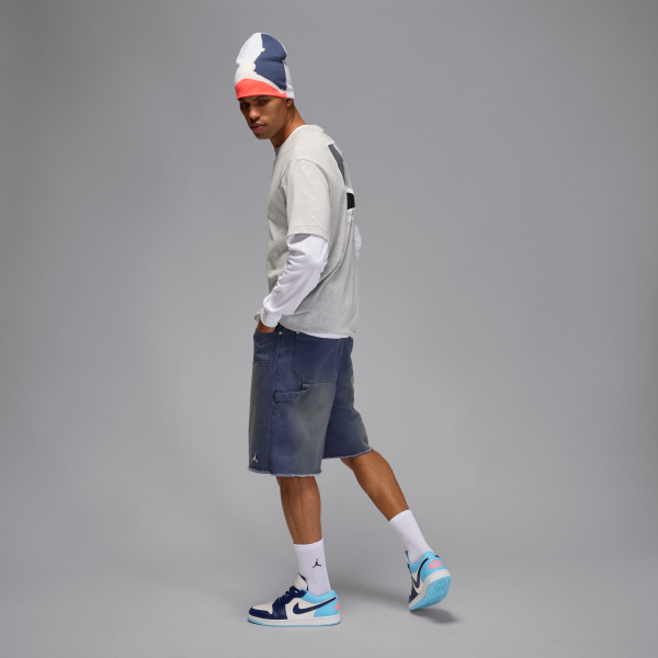 Jordan Air Jordan 1 Low top Vintage Basketball Shoes Men's - View 9