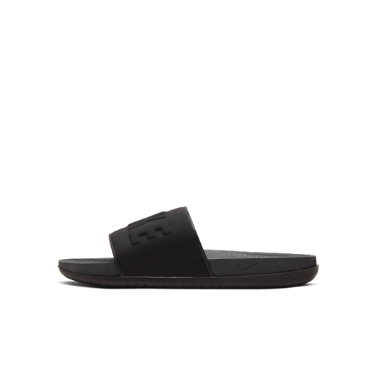 Nike OffCourt Slide Anthracite Black - View 2