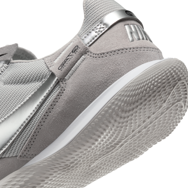 Nike Streetgato Soccer Shoes Men's Light Smoke Gray - View 8