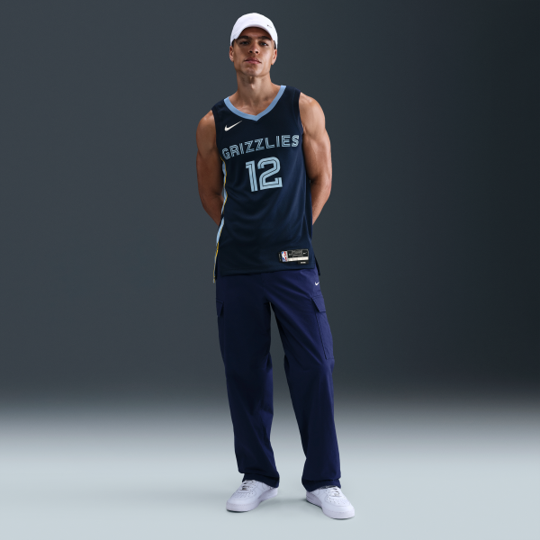 Nike Nba Memphis Grizzlies Ja Morant Icon Edition Dri FIT Swingman Jersey - View 7