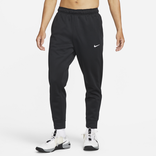 Nike Therma FIT Knitted Sweatpants Men's Black - View 1