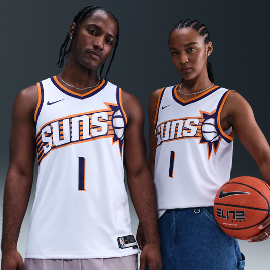 Nike Devin Booker Phoenix Suns 2023/24 Association Edition Men's Nike Dri-FIT Nba Swingman Jersey - View 1