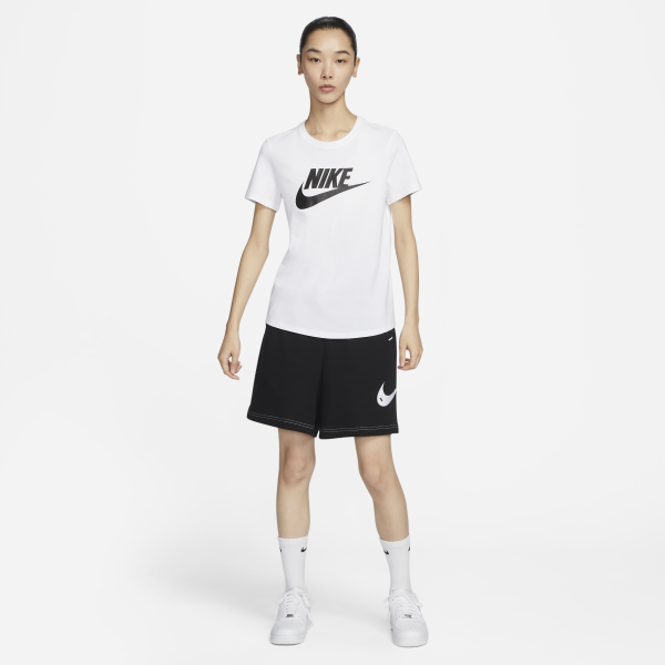 Nike Sportswear Essentials Women's Logo T-Shirt White - View 4