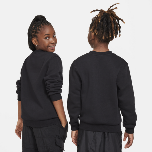 Nike Sweatshirt Sportswear Club Fleece Black Kids' - View 2