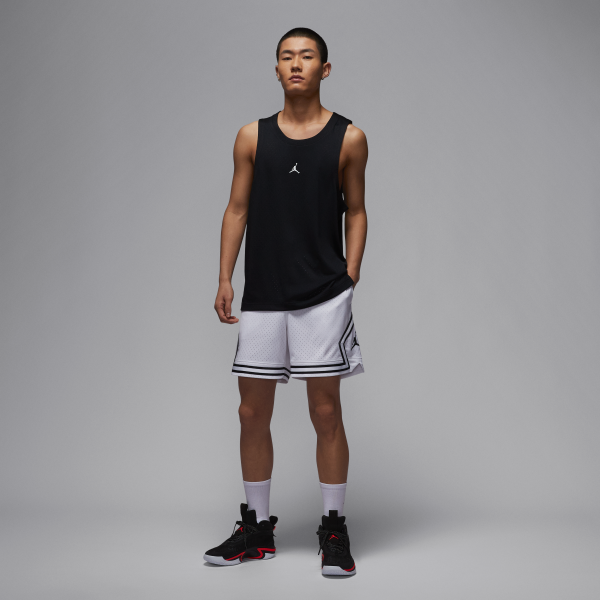 JORDAN Sport Men's Dri FIT Mesh Diamond Shorts - View 7