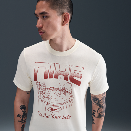 Nike T Shirts Men's HQ9265 110 Crew Neck Moderate - View 1