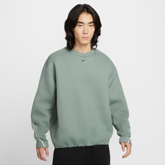 Nike Sweatshirts Men's Earth Green Crew Neck Moderate - View 1