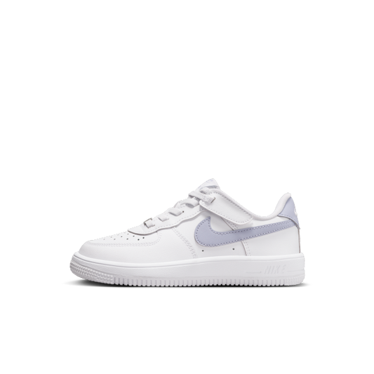 Nike Air Force 1 Abrasion Resistant Low top Kids' Skateboarding Shoes White Children Aged 3 7 Years Old - View 1