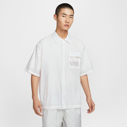 Nike Shirts Men's White Lapel Moderate - View 1