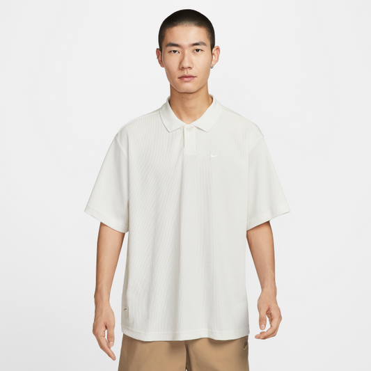 Nike Polo Shirts Men's White Polo Collar Moderate - View 1