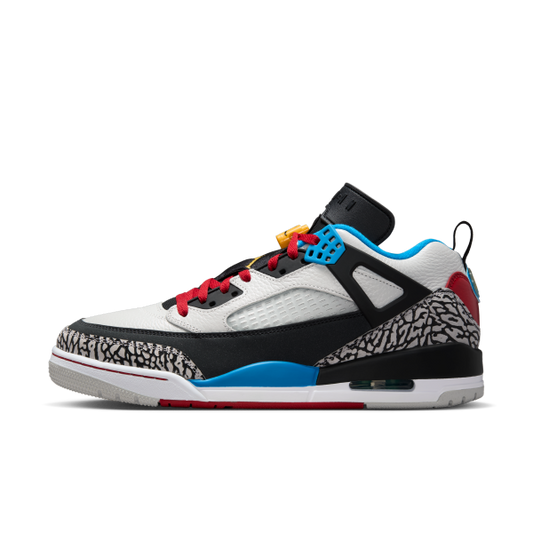 Jordan Spizike Low top Vintage Basketball Shoes Men's Black White - View 1