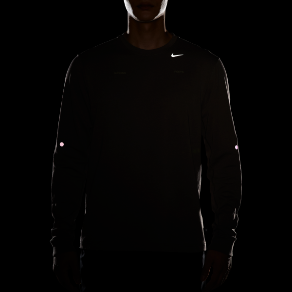 Nike Primary Quick Dry T Shirts Men's Light Gray - View 10