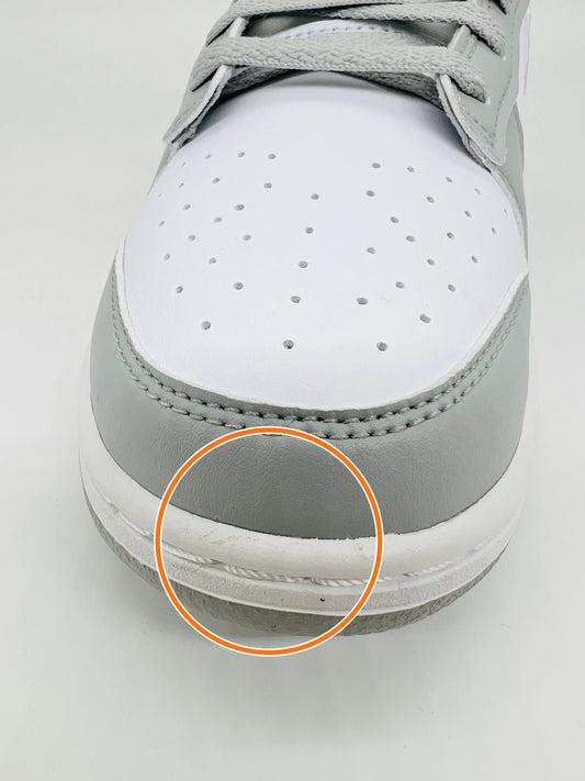 Nike Dunk Low Retro 'White/Light Smoke Grey' — Rescued #1