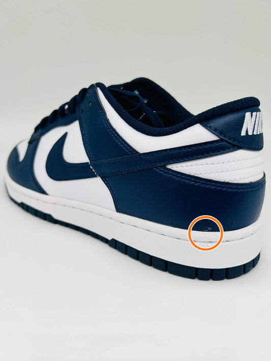 Nike Dunk Low Retro 'White/Midnight Navy' — Rescued #1