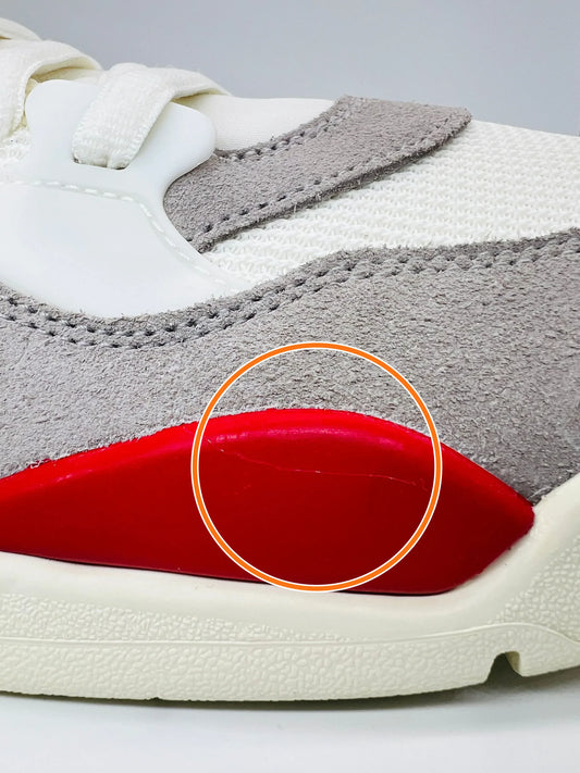 JORDAN 4 Rm White Varsity Red — Rescued #1