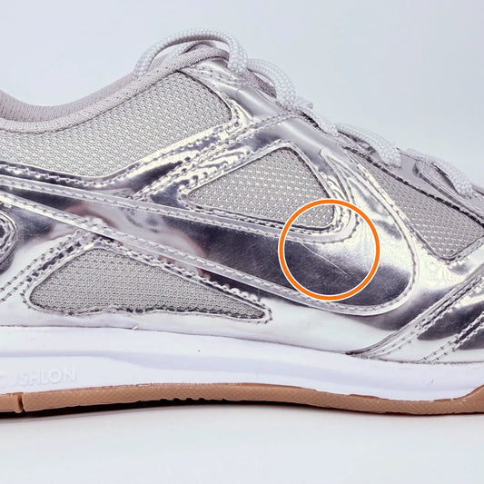 Nike Gato LV8 Metallic Silver White Gum Light Brown — Rescued #1