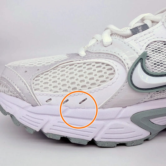 Nike V5 RNR Abrasion Resistant Abrasion Resistant Low top Casual Running Shoes White — Rescued #1