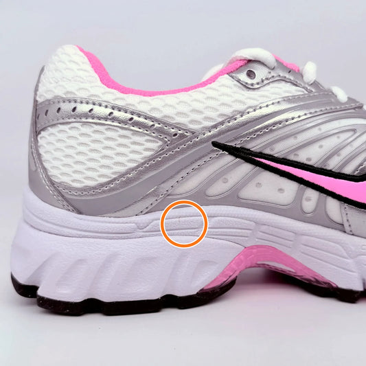 Nike Air Max Moto 2K Abrasion Resistant Low top Long Distance Running Sprint Running Shoes Silver Pink — Rescued #1