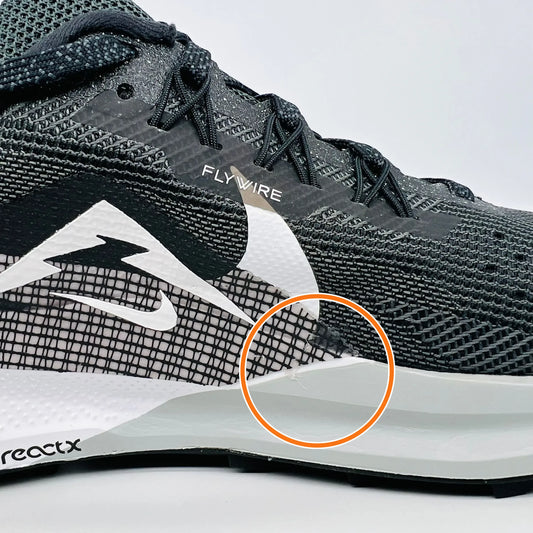 Nike React Pegasus Trail 5 Black Anthracite Wolf Grey White — Rescued #1
