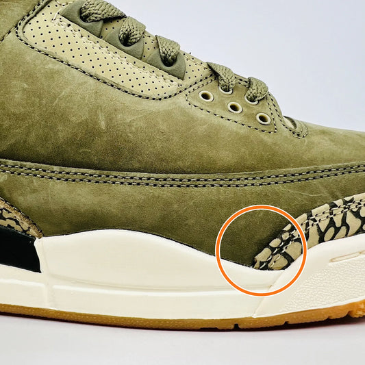 Jordan Air Jordan 3 Mid top Vintage Basketball Shoes — Rescued #1