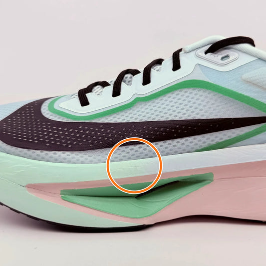 Nike Zoom Fly 6 Abrasion Resistant Low top Casual Marathon Running Shoes Men's Blue — Rescued #1