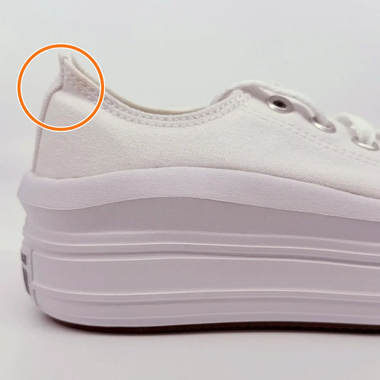 Converse All Star Move Low White Women's — Rescued #1