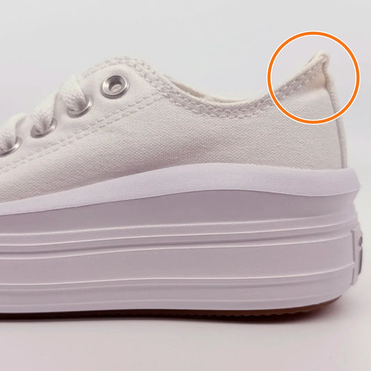 Converse All Star Move Low White Women's — Rescued #1