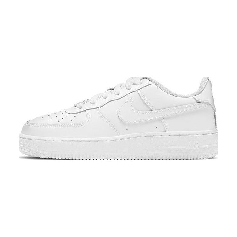 Nike Air Force 1 LE Split Cow Leather Slip Resistant Cushioning Abrasion Resistant Low top Skateboard Shoes Pure White — Rescued #1