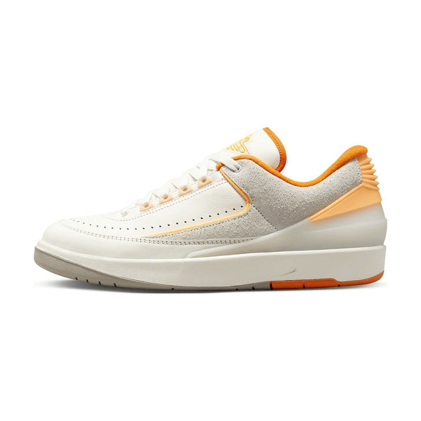 Jordan Air Jordan 2 Low Craft 'Melon Tint' Muskmelon Low top Vintage Basketball Shoes Gray White Orange