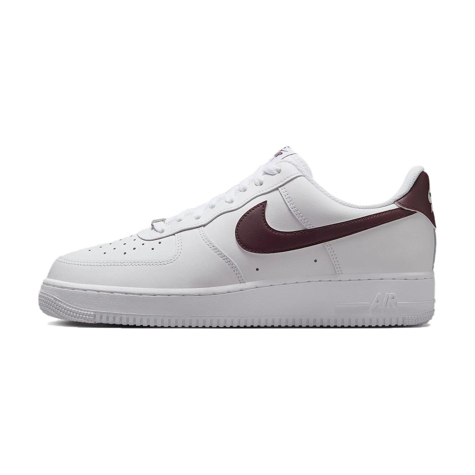 Nike Air Force 1 Low '07 White Burgundy Crush — Rescued #1