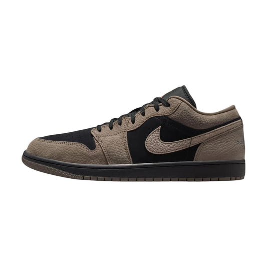 Jordan Air Jordan 1 Cushioning Low top Vintage Basketball Shoes Brown Black — Rescued #1