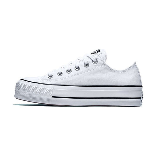 Chuck Taylor All Star Wmns Converse Lift Ox 'White Black' Women's — Rescued #1