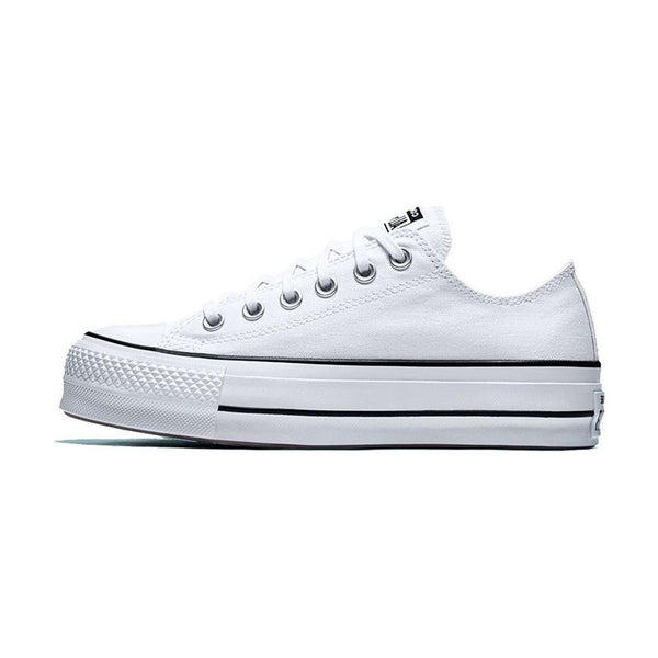 Chuck Taylor All Star Wmns Converse Lift Ox 'White Black' Women's — Rescued #1