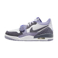 Jordan Legacy 312 Low top Vintage Basketball Shoes White Black Purple — Rescued #1