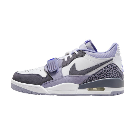 Jordan Legacy 312 Low top Vintage Basketball Shoes White Black Purple — Rescued #1
