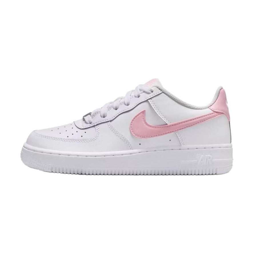 Nike Air Force 1 Low top Skateboard Shoes White/Soft Pink Unisex — Rescued #1