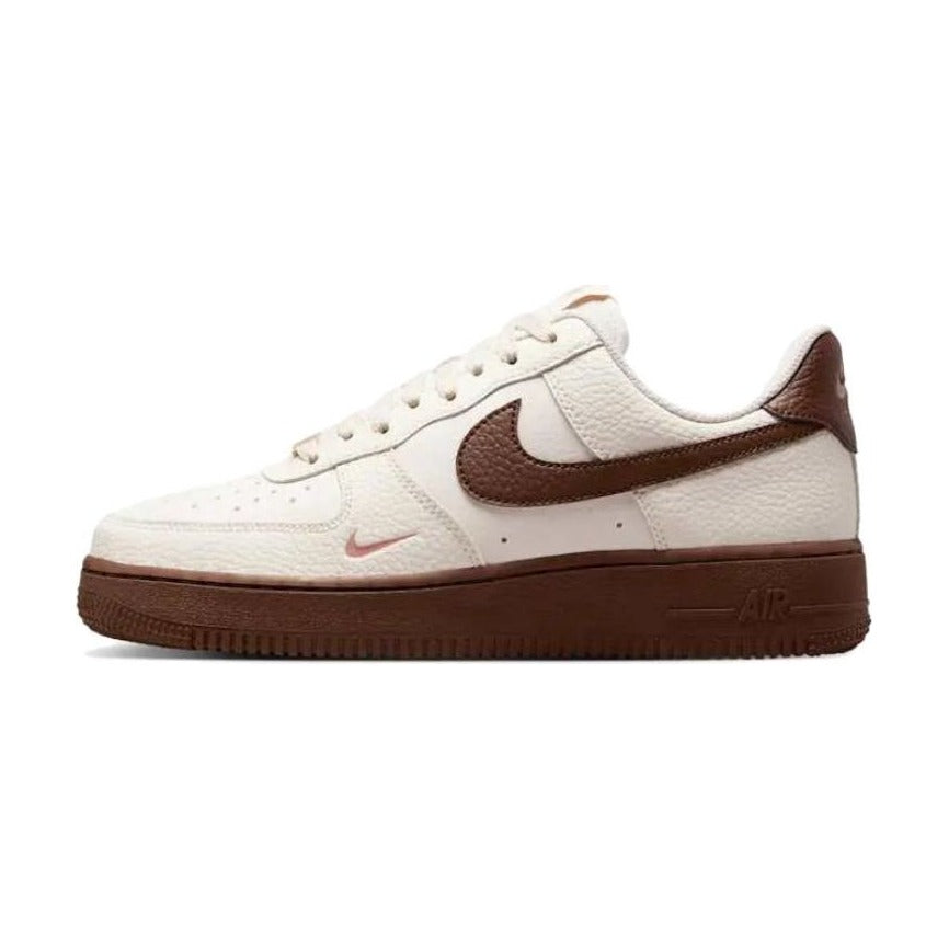 Nike Air Force 1 Breathable Low top Skateboard Shoes Women's Ecru — Rescued #1