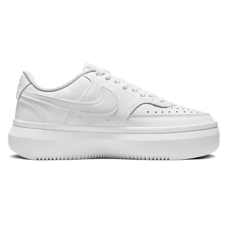Nike Court Vision Alta Low Triple White — Rescued #1