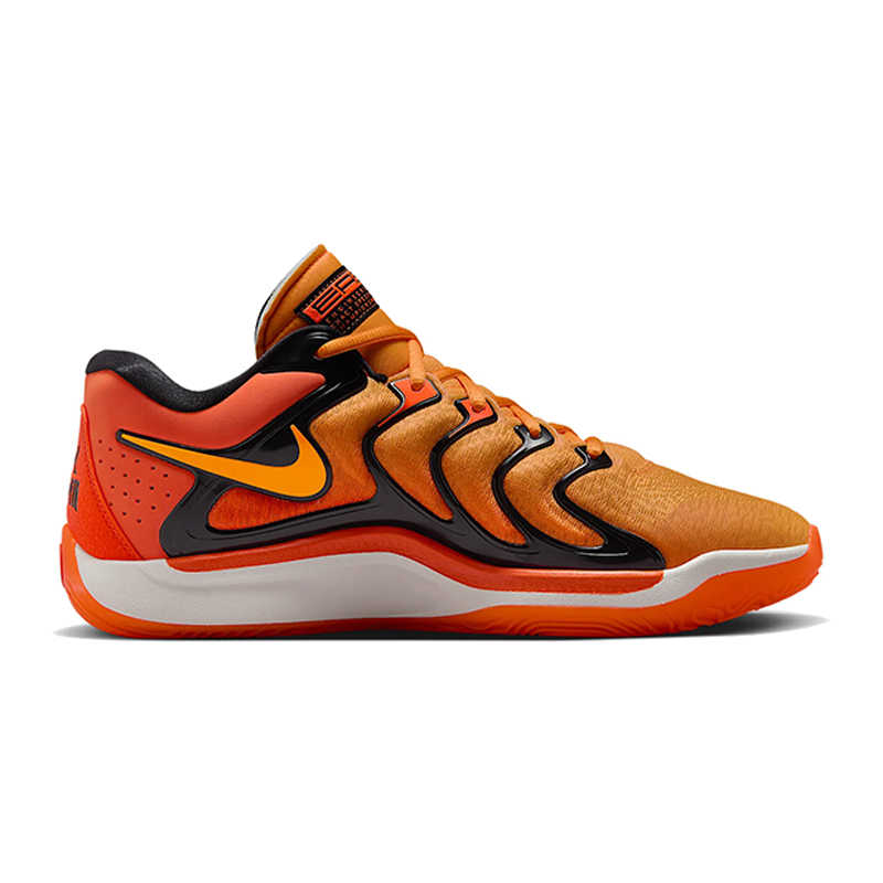 Nike KD 17 Slip Resistant Abrasion Resistant Low top Basketball Shoes Orange — Rescued #1