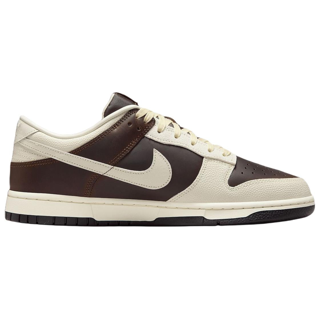 Nike Dunk Abrasion Resistant Low top Skateboard Shoes Brown White — Rescued #1