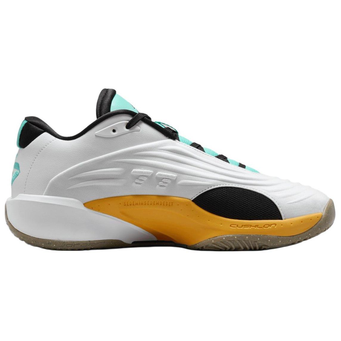 Jordan Luka 3 Slip Resistant Abrasion Resistant Low top Basketball Shoes White Asian Version — Rescued #1