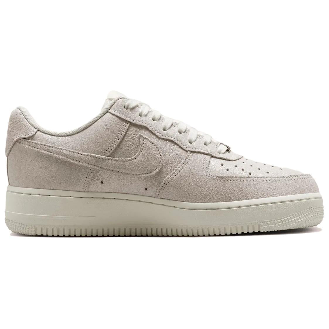 Nike Air Force 1 Low '07 Se Sail Glittery Suede Women's — Rescued #1