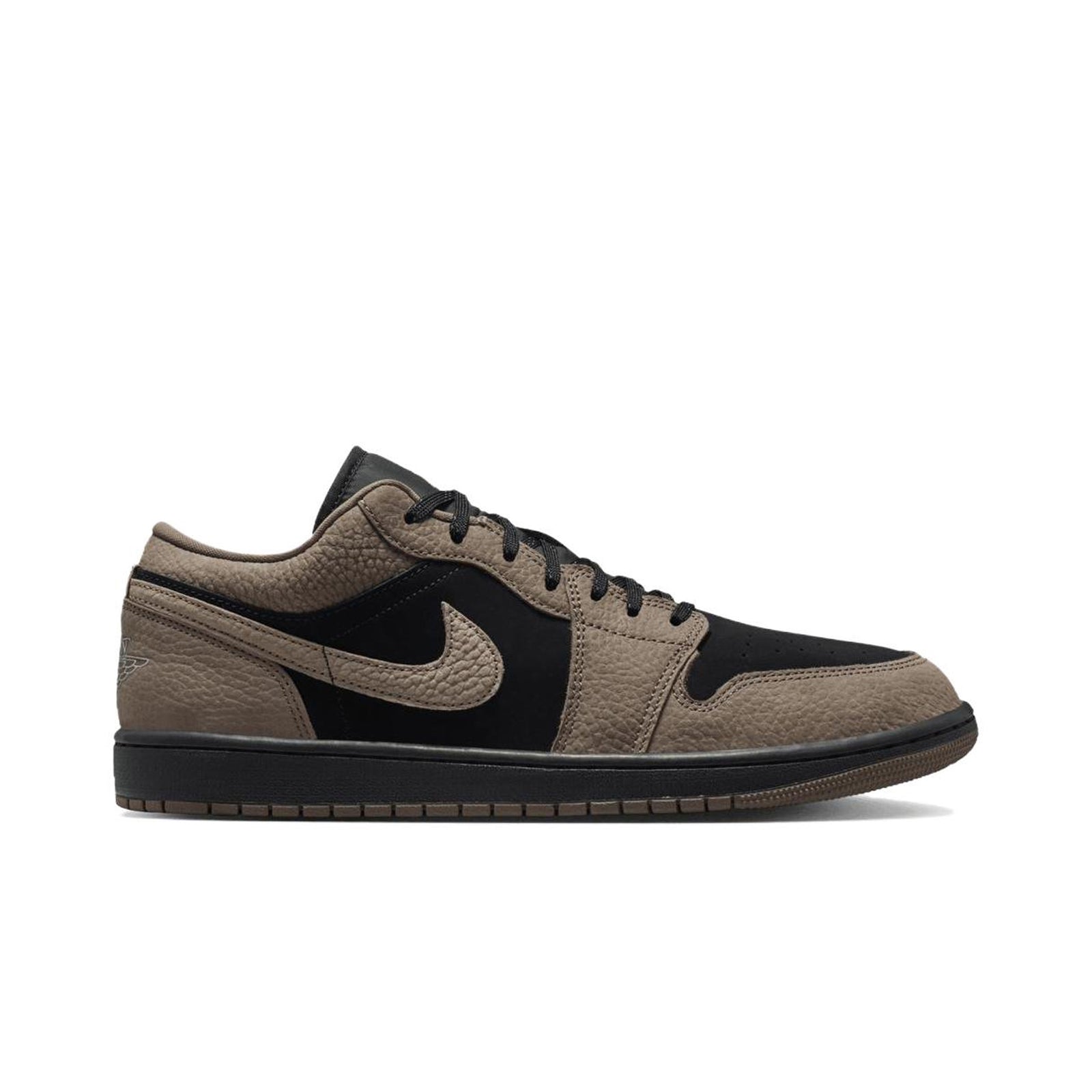 Jordan Air Jordan 1 Cushioning Low top Vintage Basketball Shoes Brown Black — Rescued #1