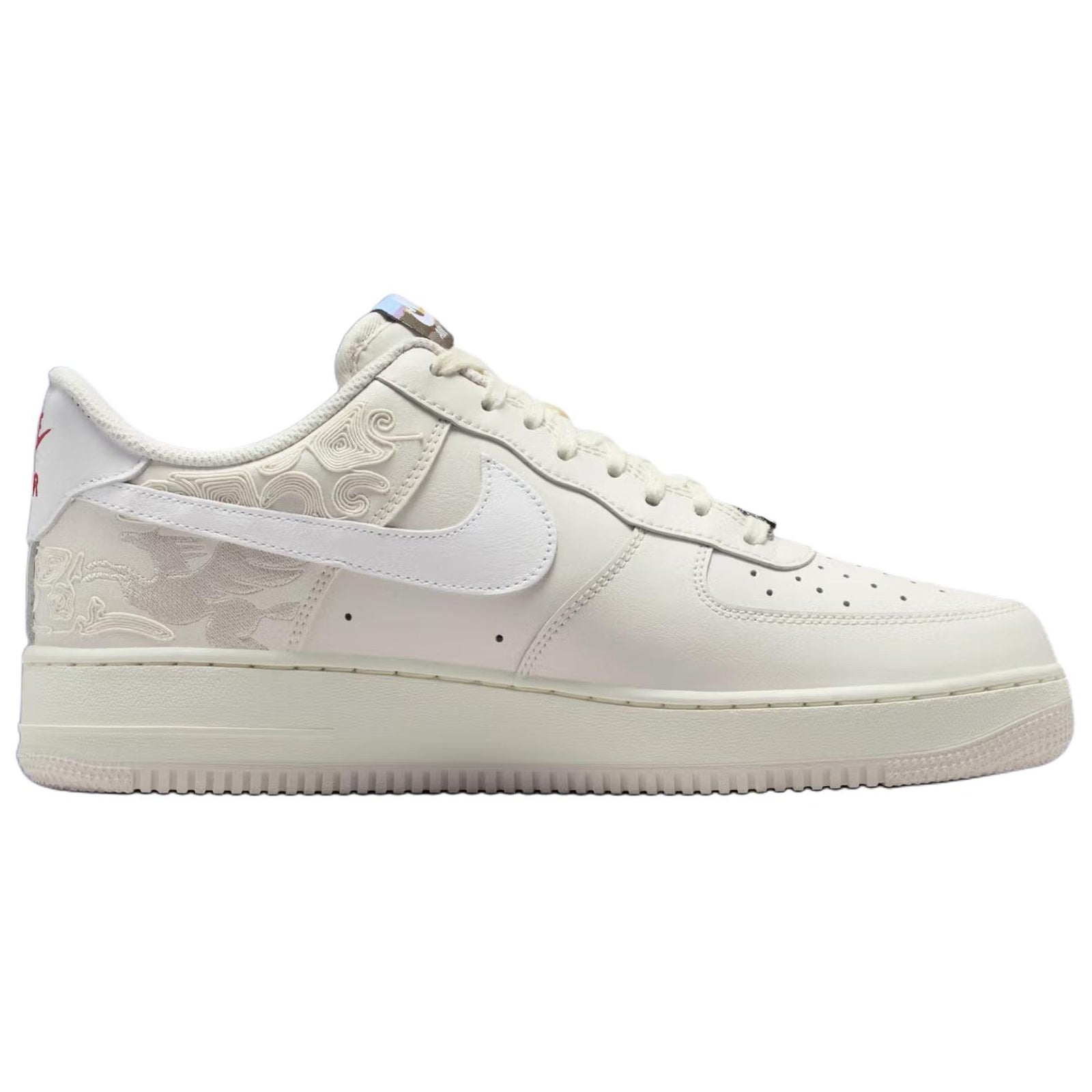 Nike Air Force 1 Synthetic Leather, Split Cow Leather Low top Skateboard Shoes Men's White — Rescued #1