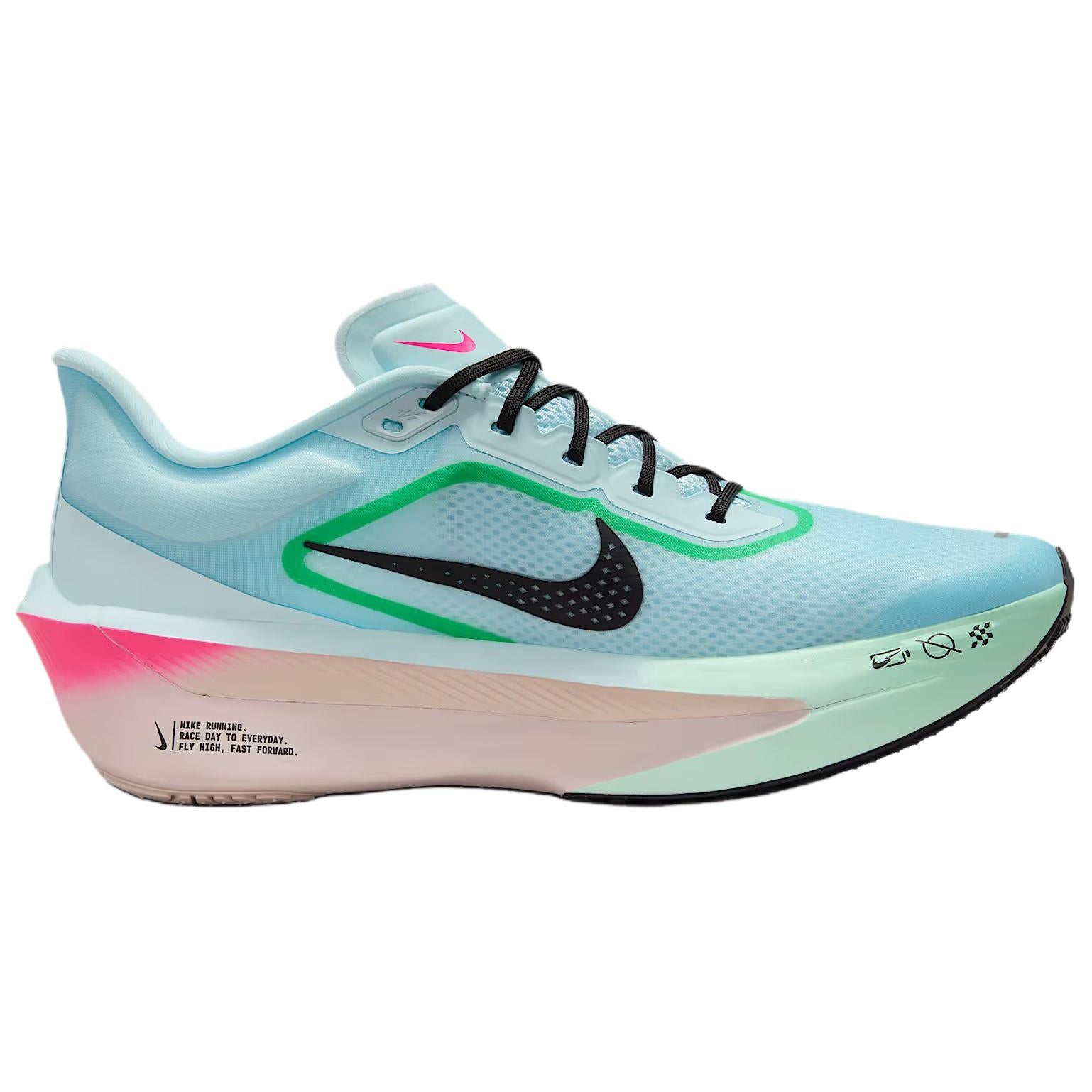 Nike Zoom Fly 6 Abrasion Resistant Low top Casual Marathon Running Shoes Men's Blue — Rescued #1