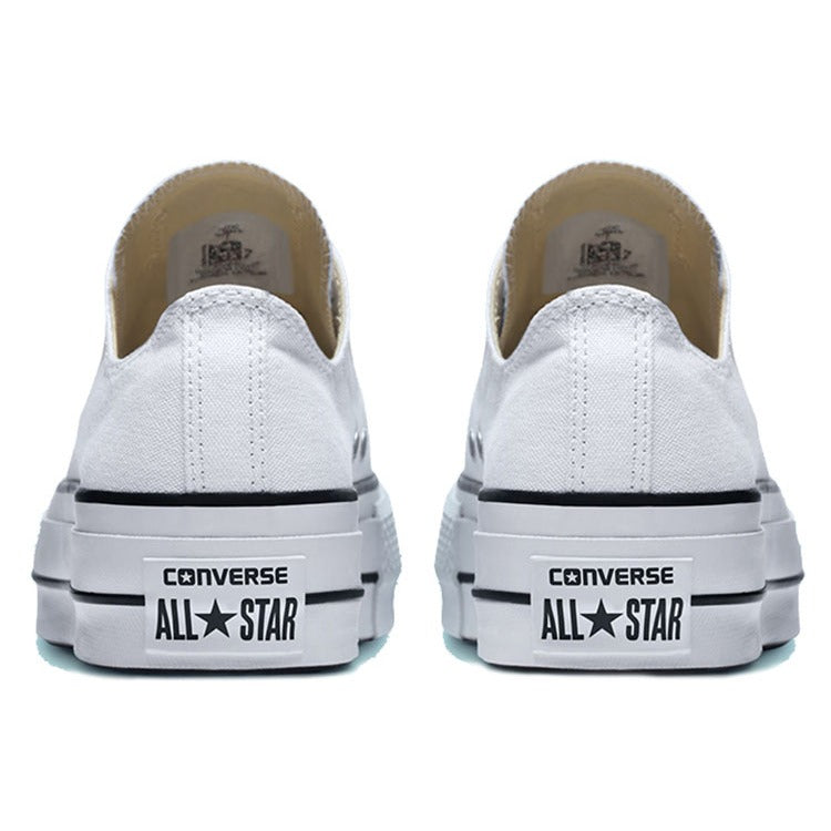 Chuck Taylor All Star Wmns Converse Lift Ox 'White Black' Women's — Rescued #1