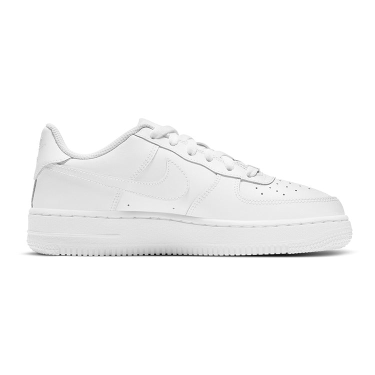 Nike Air Force 1 LE Split Cow Leather Slip Resistant Cushioning Abrasion Resistant Low top Skateboard Shoes Pure White — Rescued #1